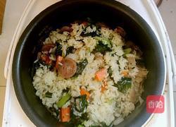 腊肠菜饭的做法图解5