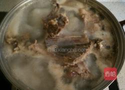 白萝卜炖羊排的做法图解3