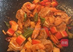 家常炒虾的做法图解6