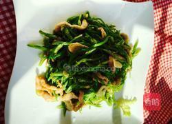 肉丝扁豆的做法图解5