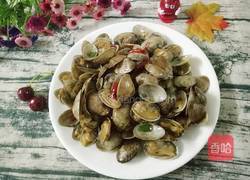 爆炒花蛤的做法图解1