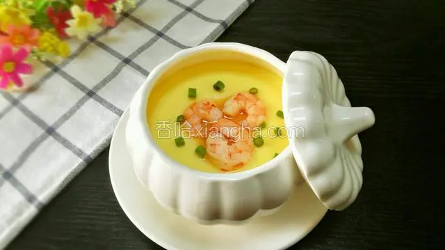 虾仁蒸蛋