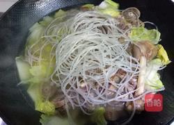盐水鹅白菜粉丝煲的做法图解7