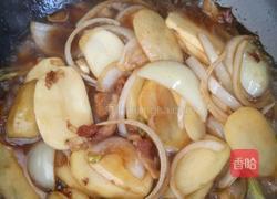 土豆青椒圆葱炒肉片的做法图解8