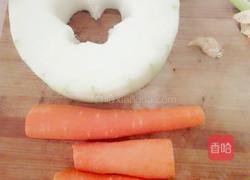 冬瓜胡萝卜炖排骨的做法图解2