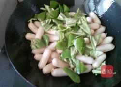 尖椒墨鱼肠的做法图解7