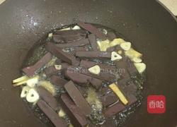 白菜炒鸭血的做法图解6