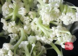 干煸豆豉菜花的做法图解4