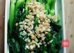 蒜泥蚝油油菜心的做法图解7