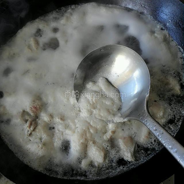 烧开后撇出杂质