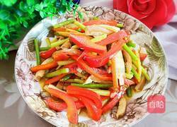 蒜苔炒豆干的做法图解8