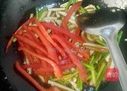 蒜苔炒豆干的做法图解6