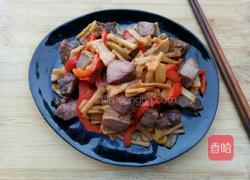 牛肉炒萝卜干的做法图解14