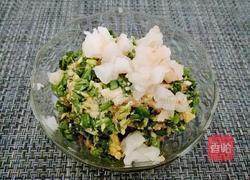 鲜虾韭菜鸡蛋饺子馅的做法图解15