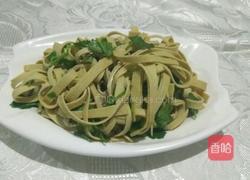 香菜拌豆皮的做法图解4