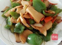 炒鸡腿菇的做法图解5