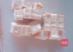 豆腐炒蛋的做法图解2