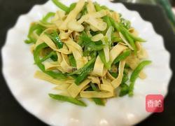 素炒豆腐皮的做法图解4