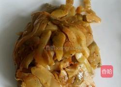 榨菜炒红肠的做法图解2