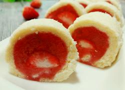 草莓三明治卷