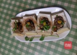 肉沫酿豆腐的做法图解6