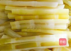 鸡汁笋丝的做法图解3