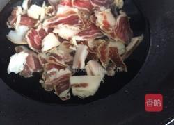腌肉炒大蒜的做法图解3