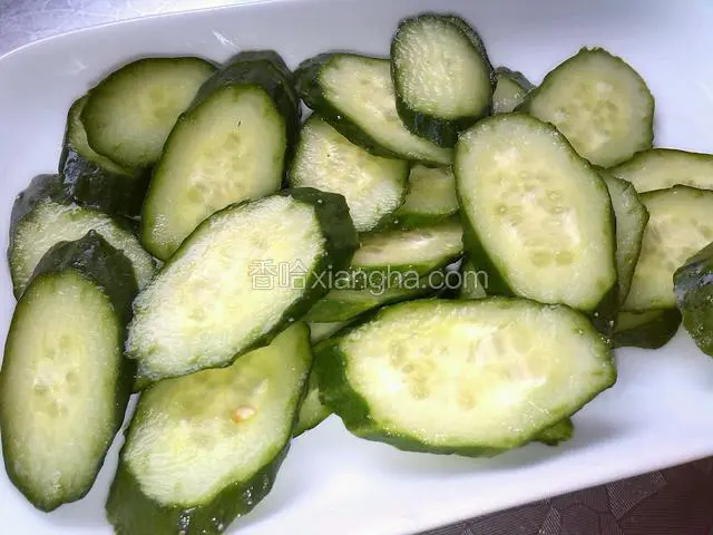 黄瓜切片