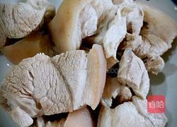 茨菰红烧肉的做法图解1