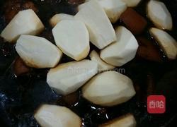 茨菰红烧肉的做法图解6