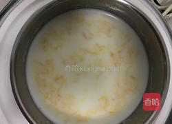牛奶鸡蛋醪糟汤的做法图解3