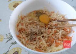 土豆丝丸子的做法图解3