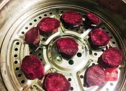 紫薯饼的做法图解1