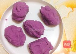 紫薯饼的做法图解4