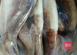 孜然鱿鱼圈的做法图解1