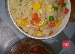五宝炒饭的做法图解8