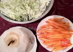 糖醋三丝的做法图解1