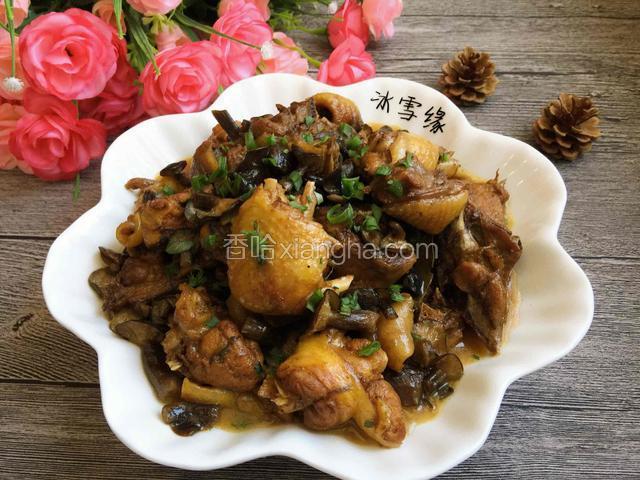 小鸡炖蘑菇