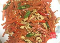 胡萝卜鸡丝的做法图解8