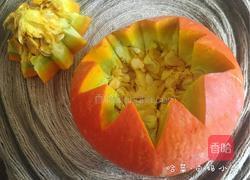 【南瓜蒸肉饼】的做法图解1