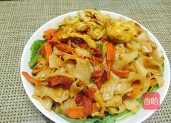 番茄蛋炒刀削面的做法图解10