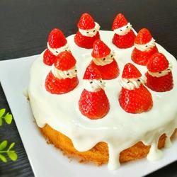 熔岩草莓蛋糕