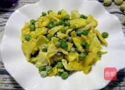 豌豆炒鸡蛋的做法图解12