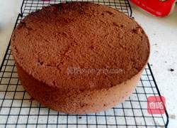 八寸可可戚风蛋糕的做法图解20