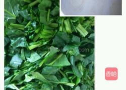 蒜蓉粉丝菠菜的做法图解1
