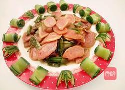 回锅肉炒猫耳朵的做法图解8