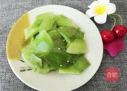 爽口萝卜皮的做法图解4