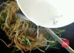 素炒韭菜绿豆芽的做法图解8
