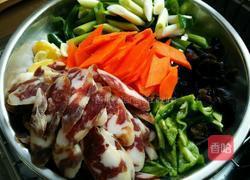 炒腊肠的做法图解2