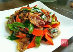 炒腊肠的做法图解9